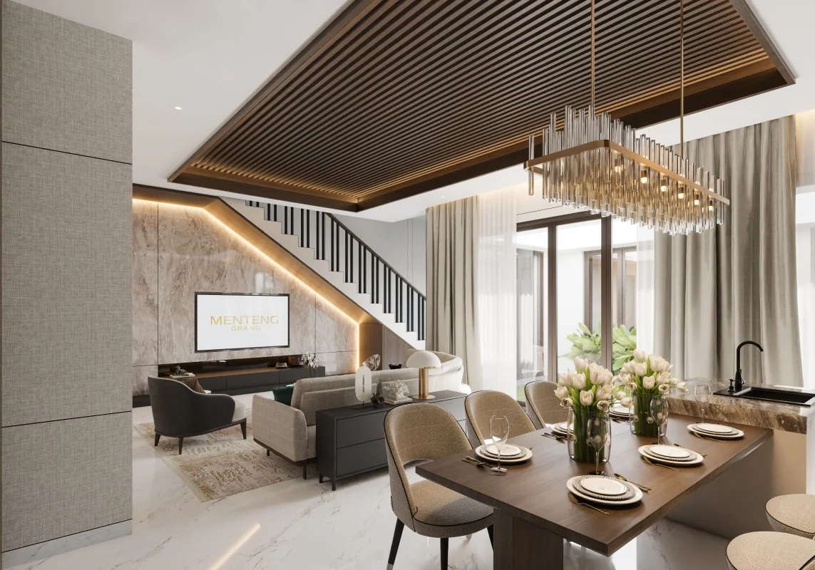 Menteng Grand Type 12 x 25 Hoek — Foto 1