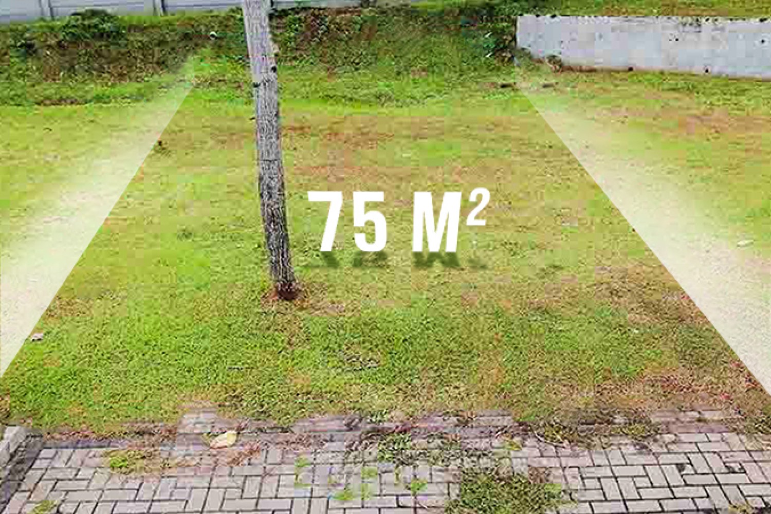 Assana Type 75 Kavling (Northwest) — Foto 1