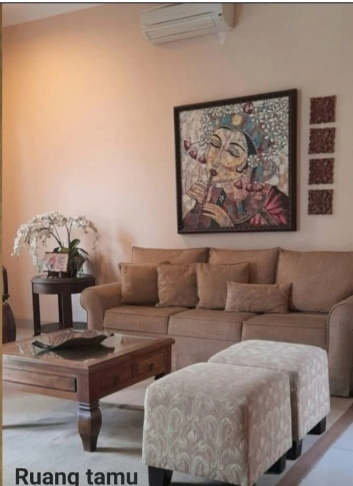 Rumah Cantik Full Furnish Aquamarine PHG – Samping Taman Fasum, Garasi + Carport galeri gambar