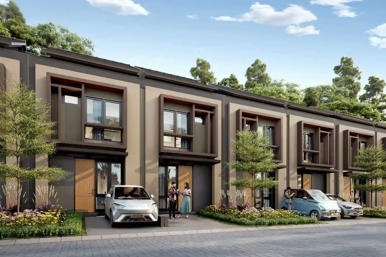 Vireya BSD City — Rumah 2 Lantai Modern di BSD Mulai Rp1,1 Miliar galeri gambar