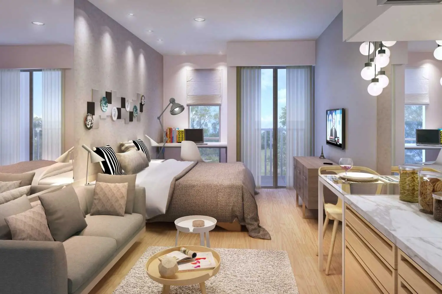 Kamaya Tower at Akasa Pure Living BSD City — Apartemen Modern Mulai Rp451 Jutaan Dekat Tol, Stasiun & Pasar Intermoda galeri gambar