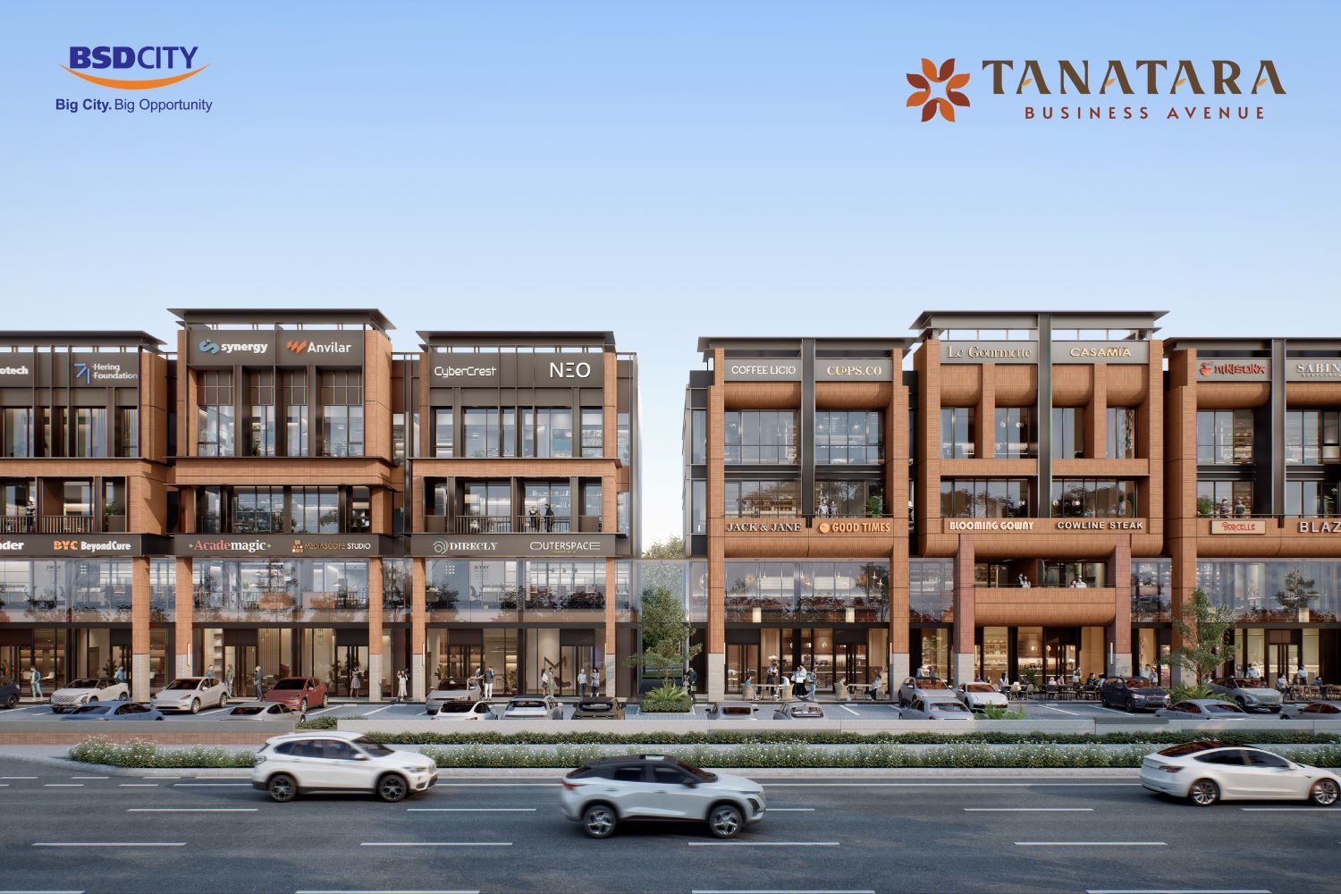 Tipe Commercial — lokasi bisnis utama