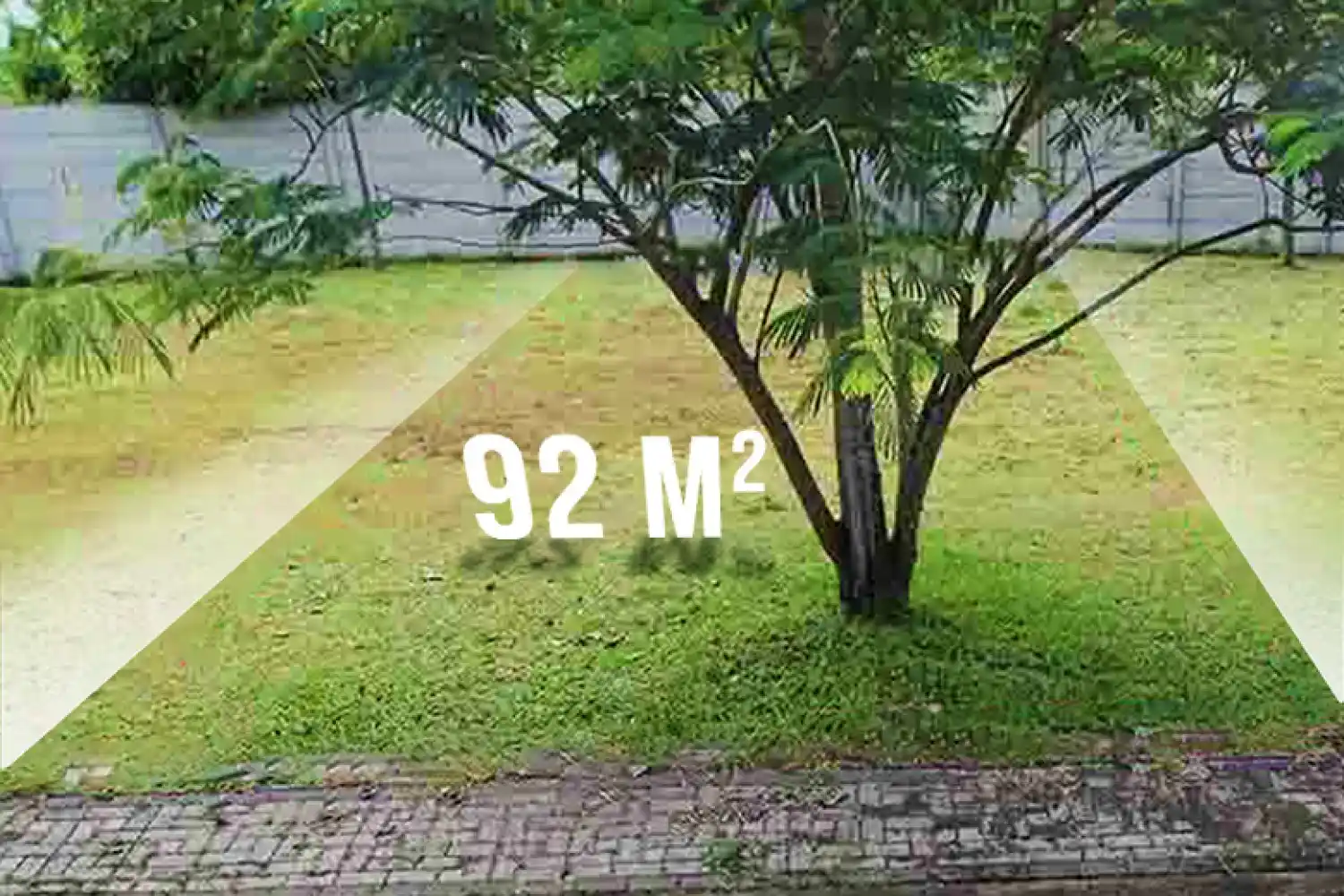 Assana Type 92 Kavling (Northwest) — Foto 1