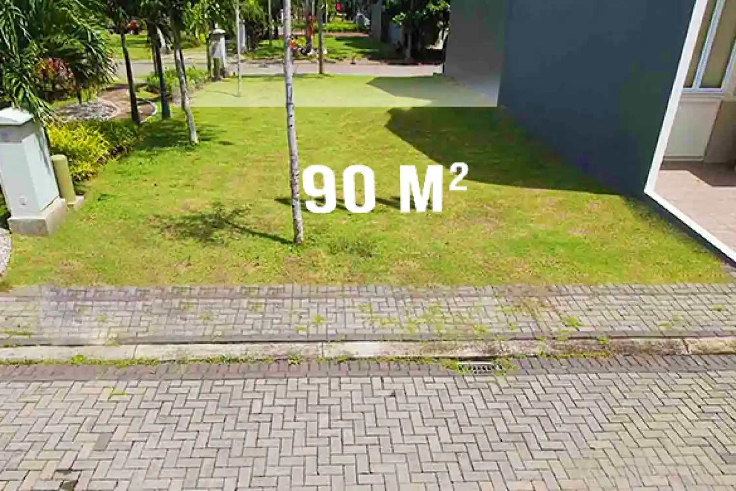 Assana Type 90 Kavling (Southwest) — Foto 1