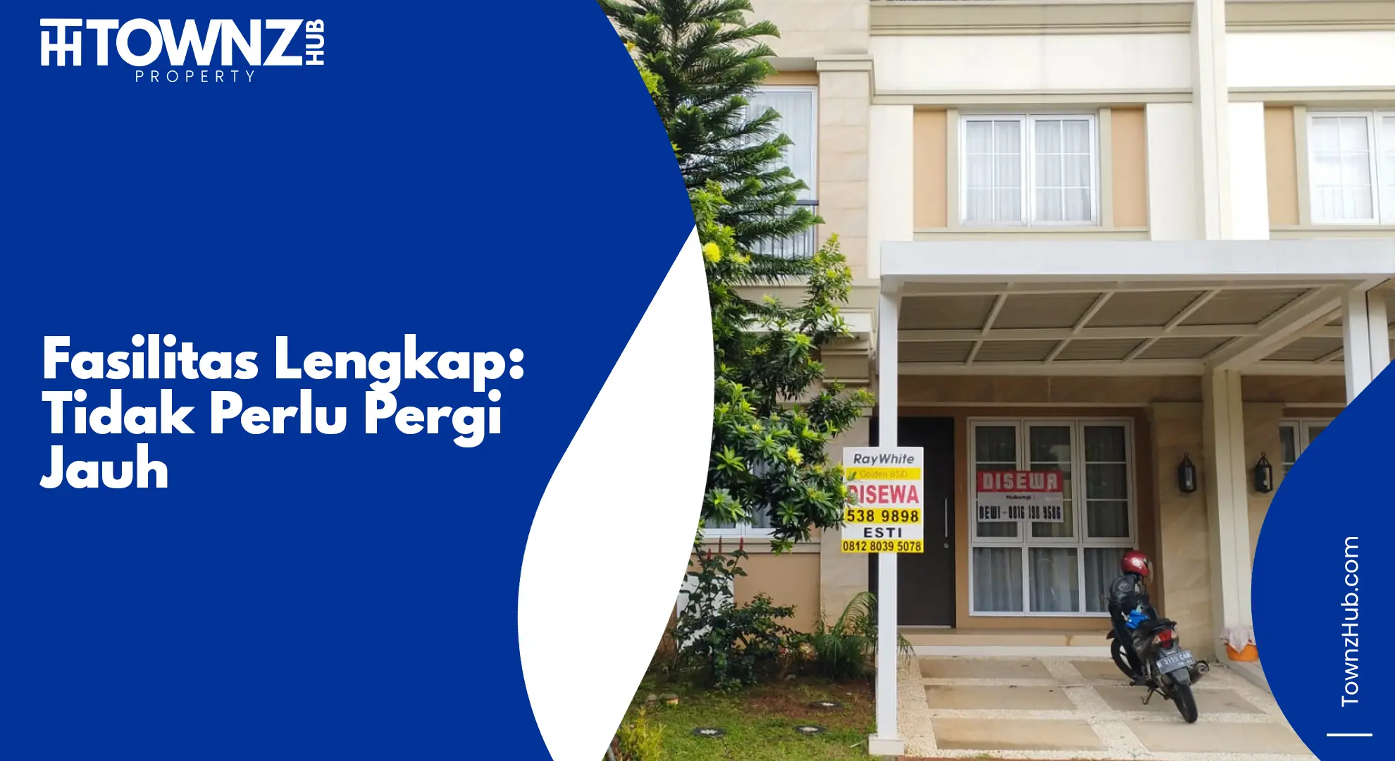 fasilitas lengkap: tidak perlu pergi jauh