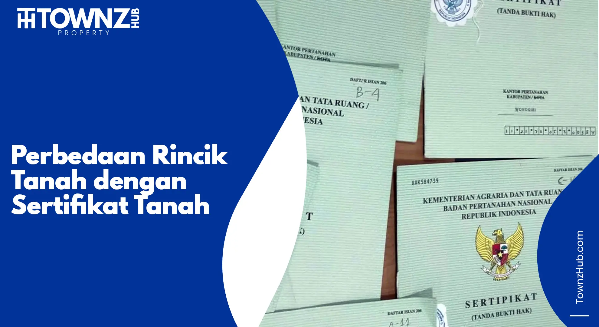 perbedaan rincik tanah dengan sertifikat tanah