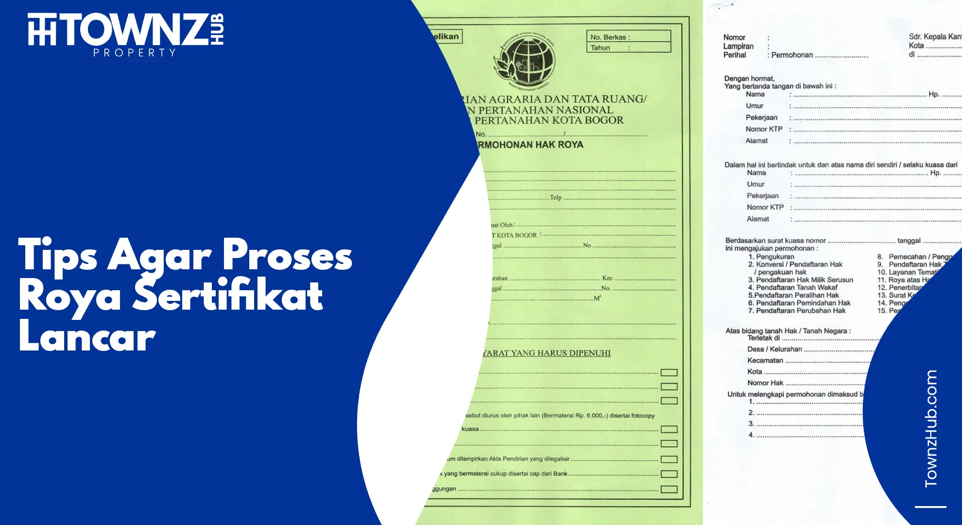 tips agar proses roya sertifikat lancar
