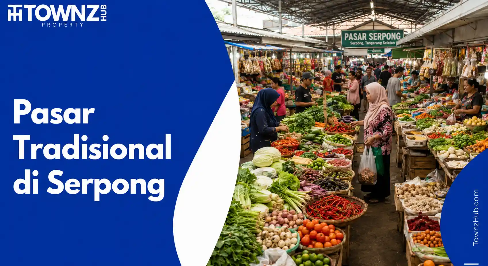 Pasar Tradisional di Serpong - cover artikel