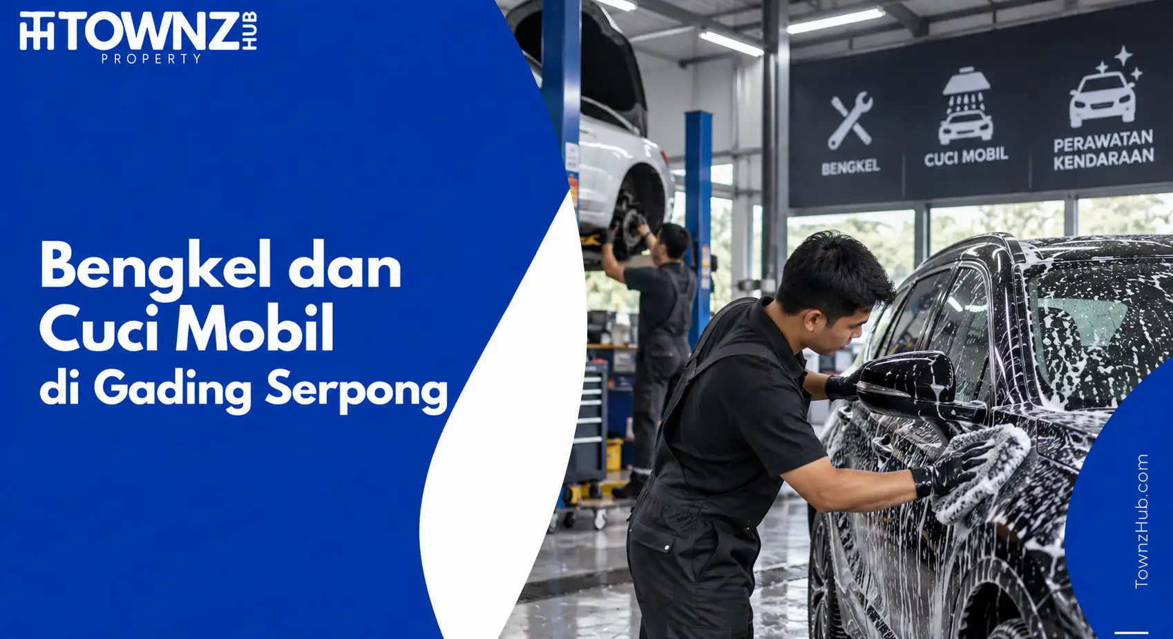 Bengkel dan Cuci Mobil di Gading Serpong - cover artikel