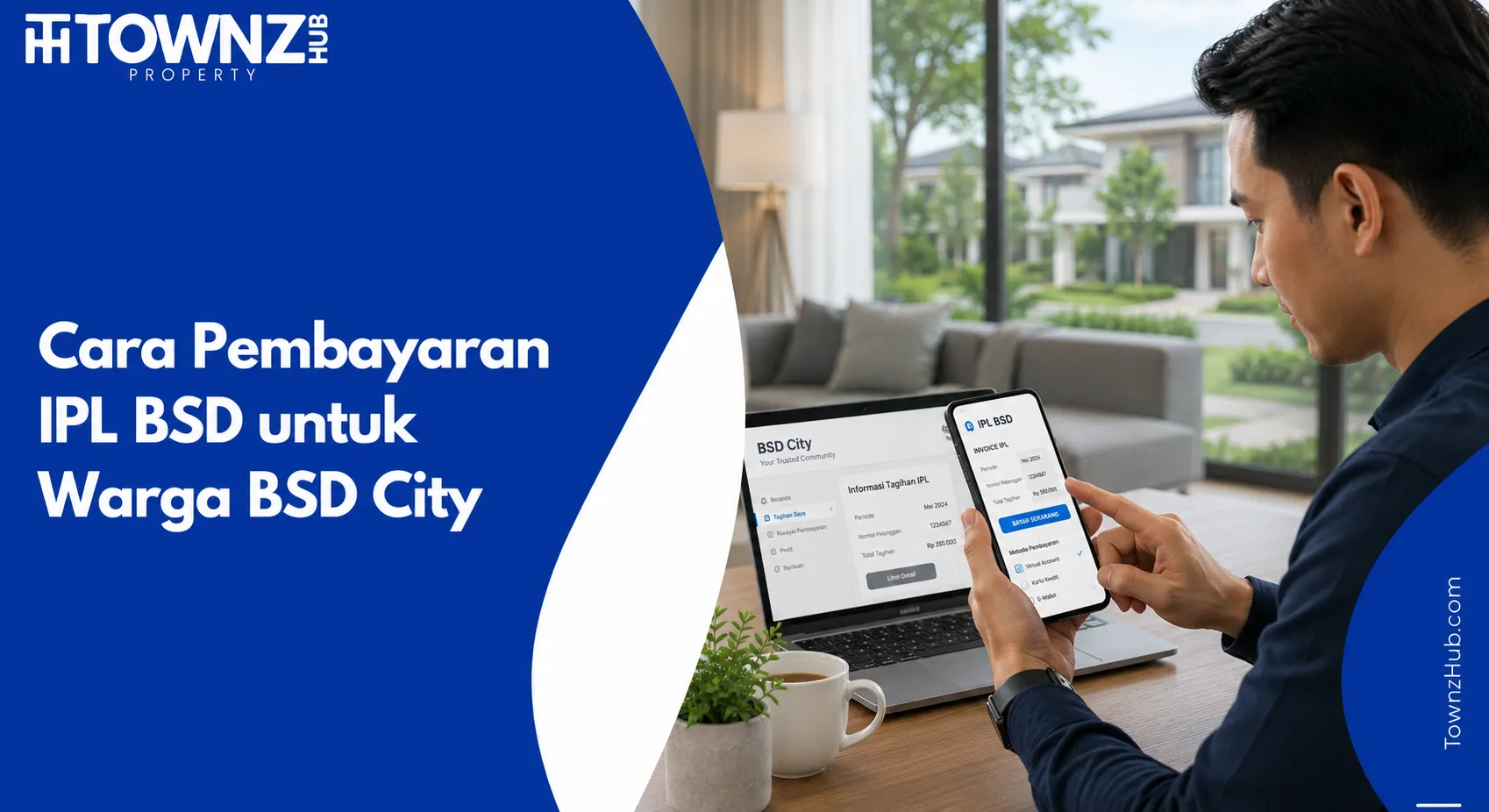 Cara Pembayaran IPL BSD untuk Warga BSD City - cover artikel