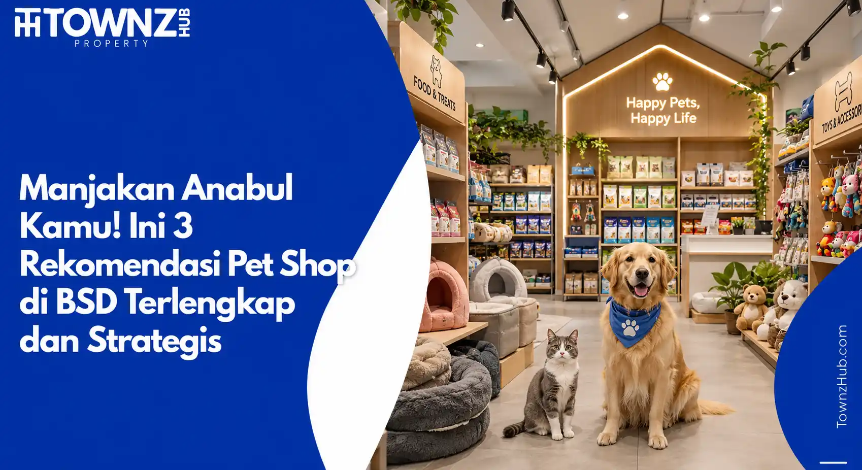 Manjakan Anabul Kamu! Ini 3 Rekomendasi Pet Shop di BSD Terlengkap dan Strategis - cover artikel