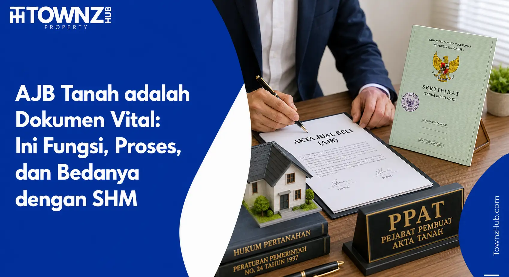 AJB Tanah adalah Dokumen Vital: Ini Fungsi, Proses, dan Bedanya dengan SHM - cover artikel