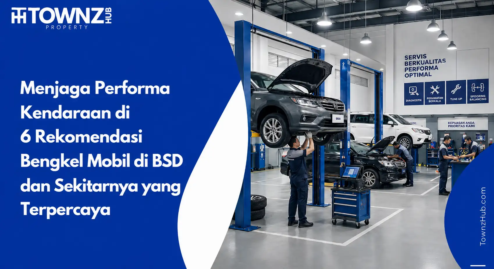 6 Rekomendasi Bengkel Mobil di BSD dan Sekitarnya yang Terpercaya - cover artikel
