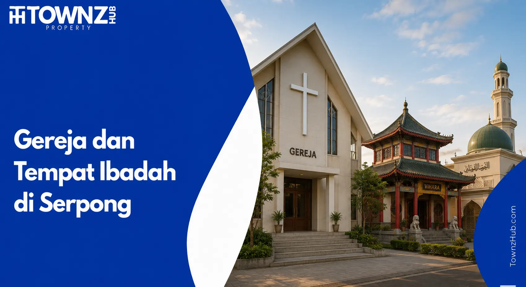 Gereja dan Tempat Ibadah di Serpong - cover artikel